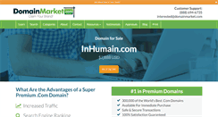 Desktop Screenshot of inhumain.com